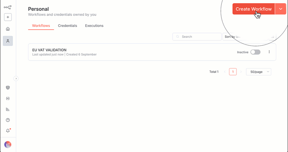 VATFix Plus n8n workflow demo